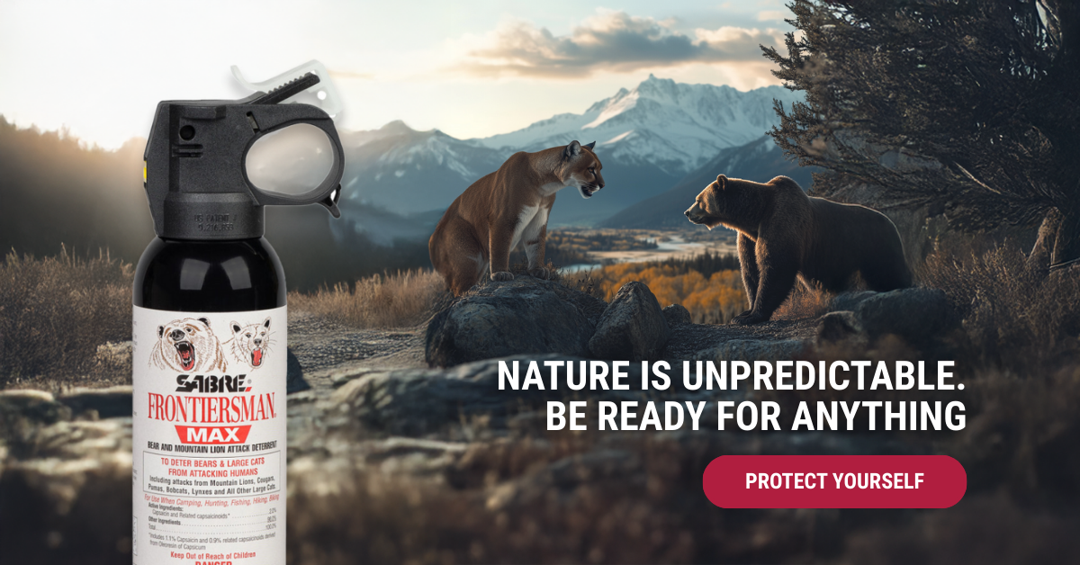 bear spray and mountain lion spray
